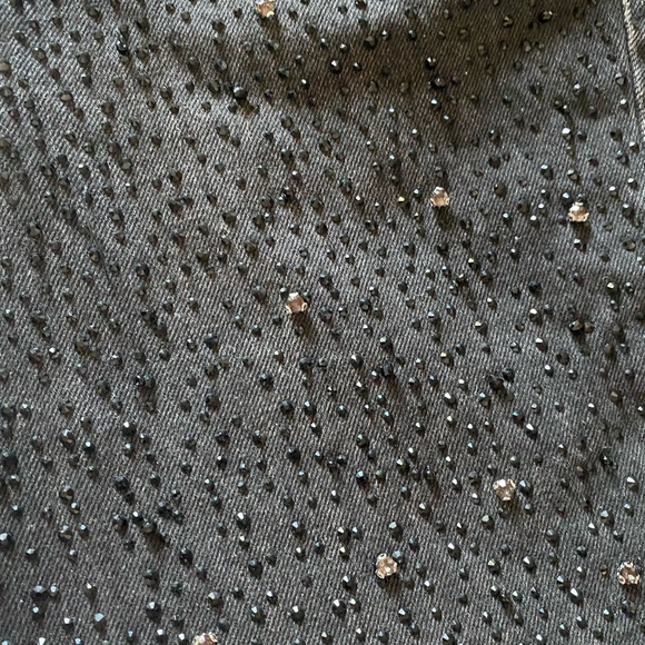 Good American Good Icon Embellished High Rise Jeans - Picture 2 of 5